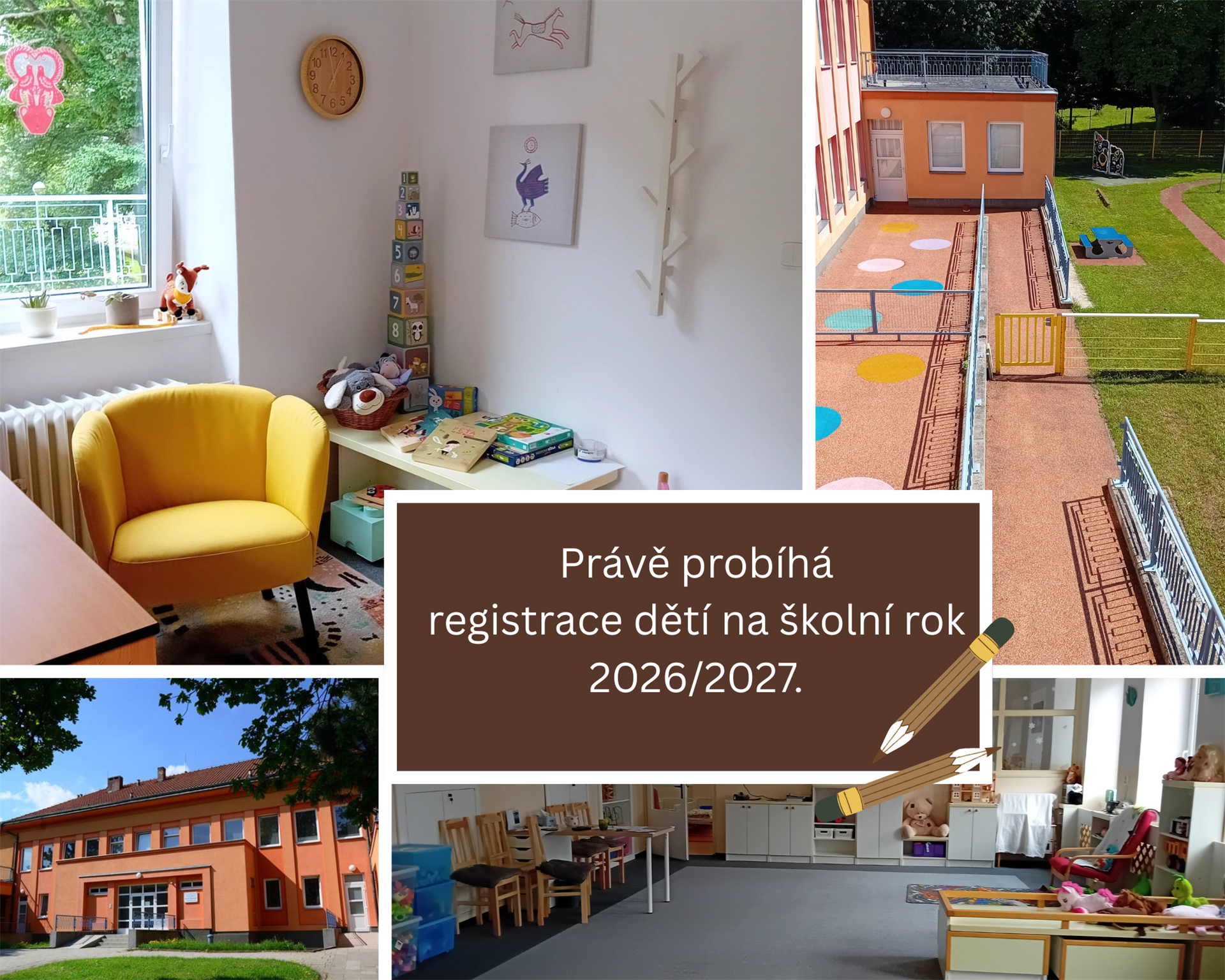 Registrace dětí na školní rok